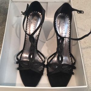 White House black market strappy heels